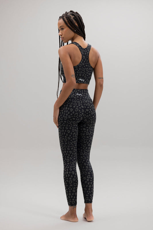 Cropped Leggings Leo Black