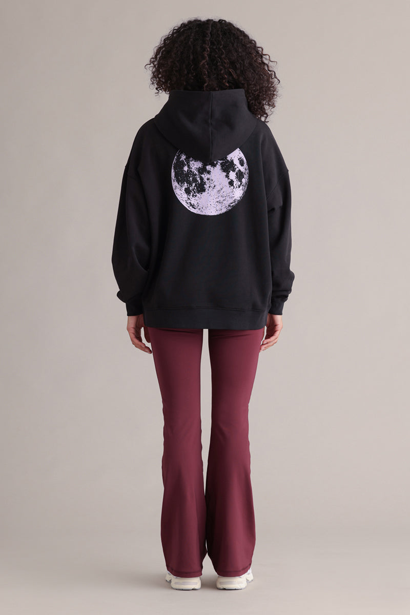 Hoodie Moon Black