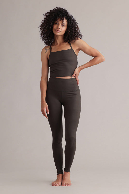 High-Waist Leggings Always Dressed Forest Night