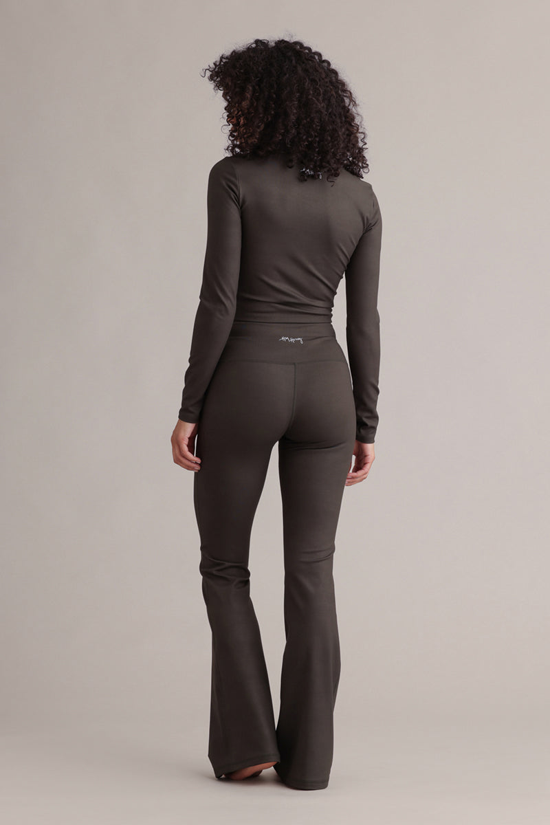 Longsleeve Cropped Always Dressed Forest Night