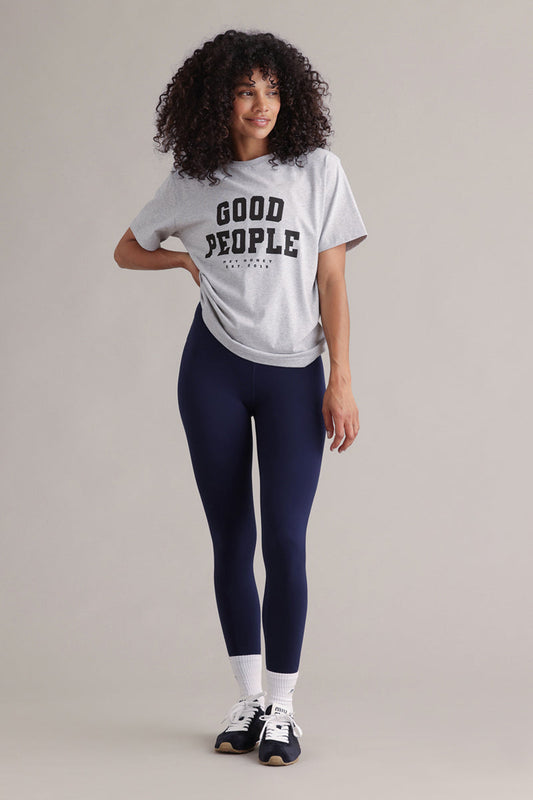 T-Shirt Good People Grey Melange