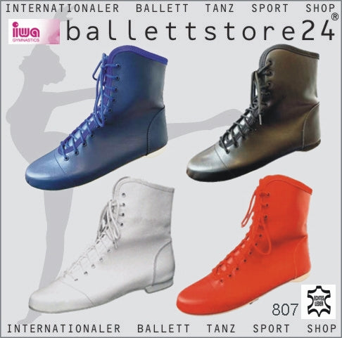 IWA 807 Ledersohle Gardestiefel Tanzstiefel