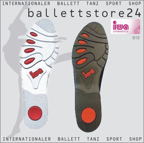 IWA 815 Jazztanzschuhe Gymnastikschuhe Leder