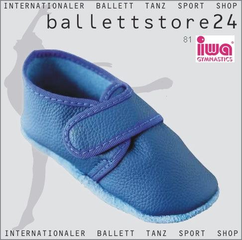 IWA 81 281 uni Krabbelschuhe Klettverschluss