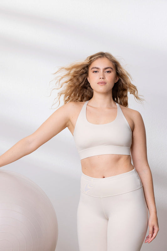 Criss-Cross Bra Moonbeam