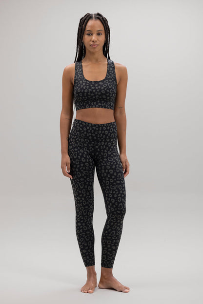 Cropped Leggings Leo Black