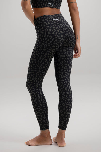 Cropped Leggings Leo Black