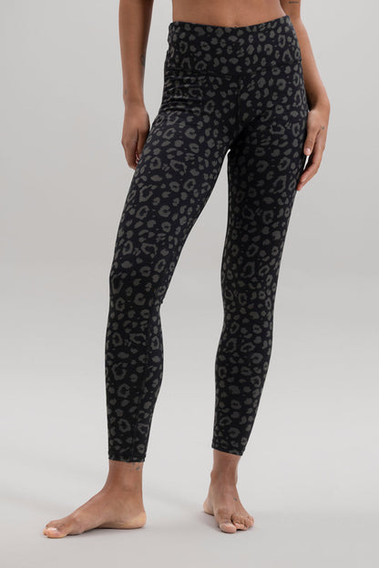 Cropped Leggings Leo Black