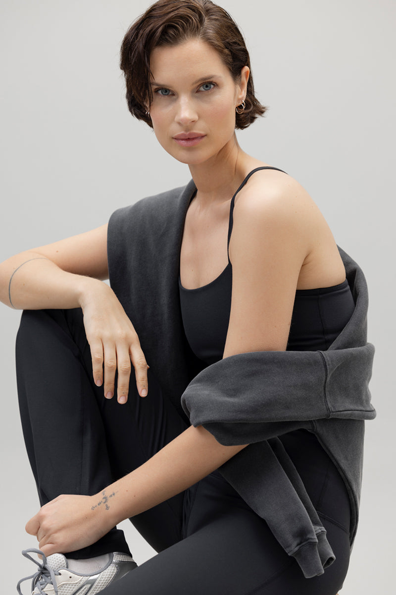 High-Waist Flared Leggings Always Dressed Black