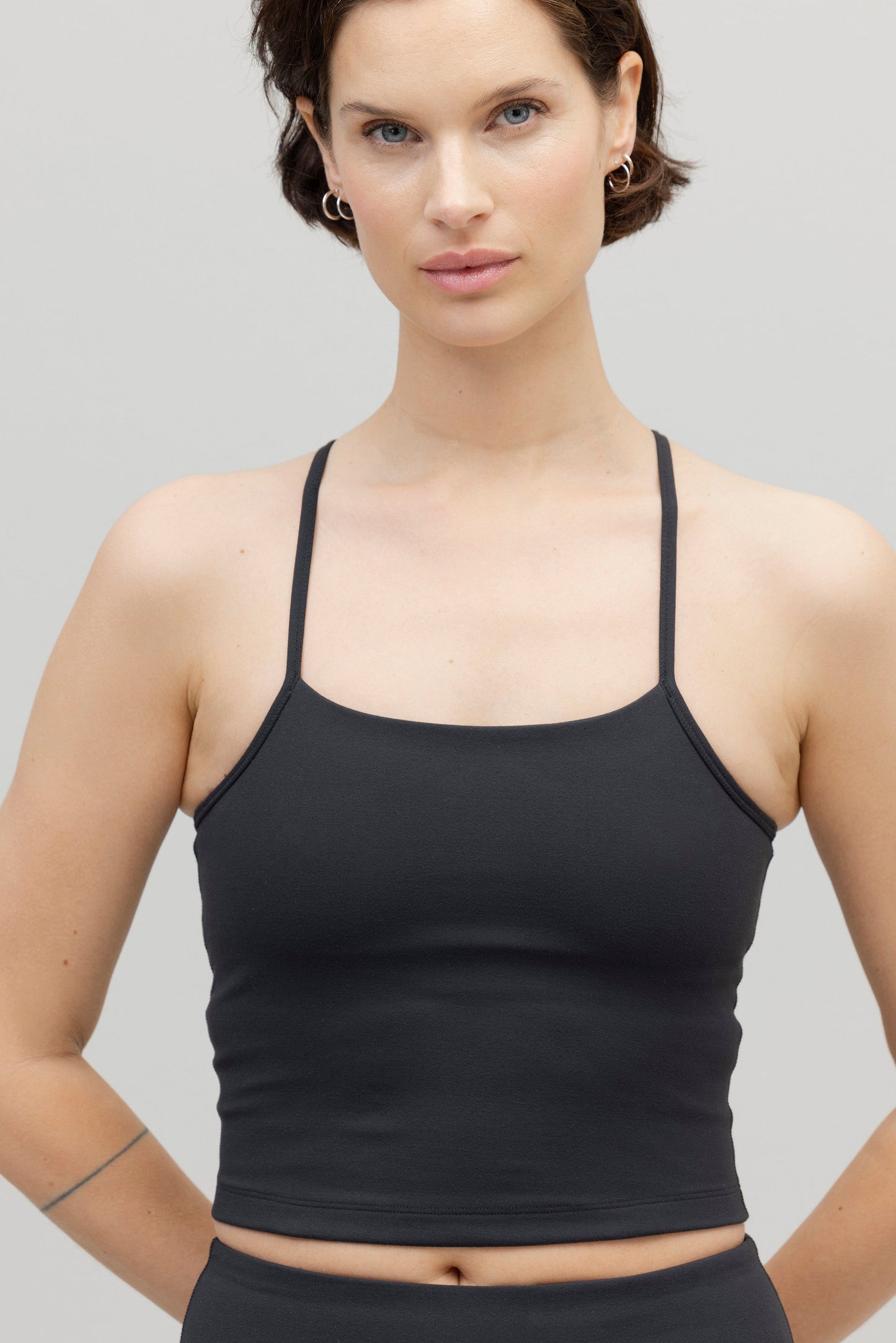 Longline Bustier Always Dressed Black