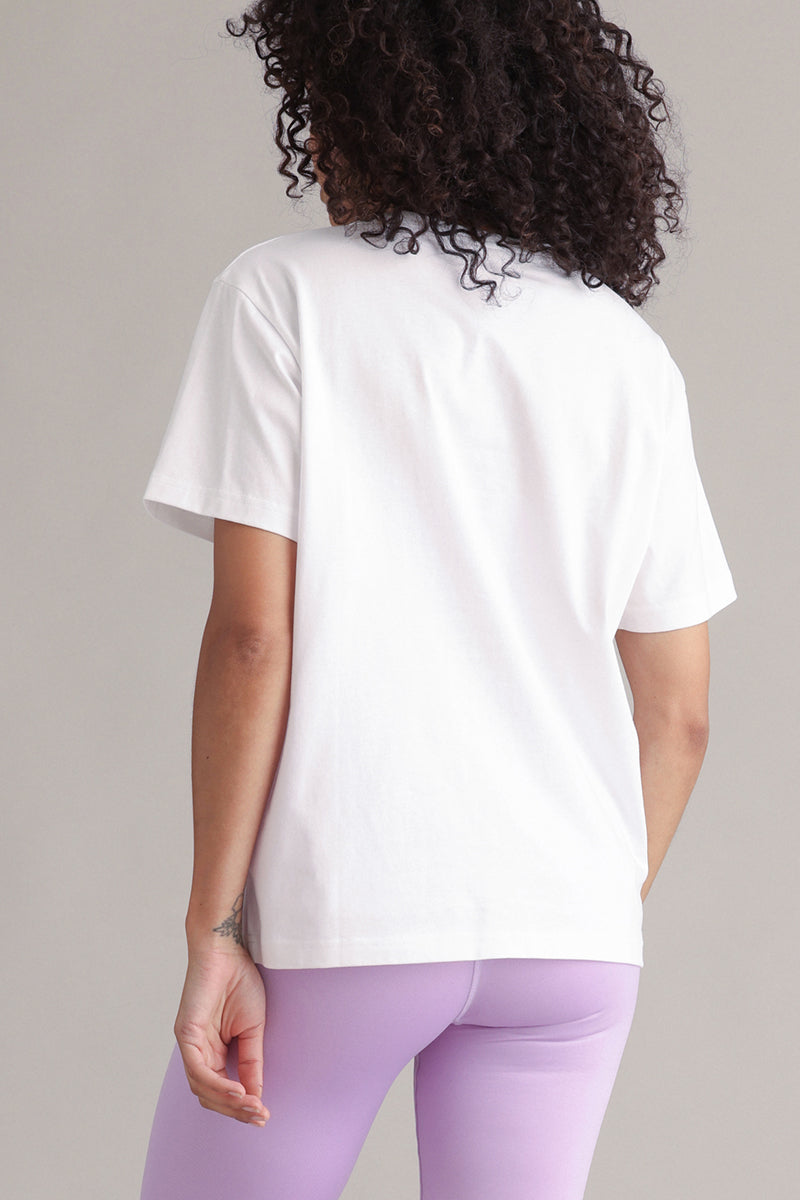 T-Shirt Leo Heart White