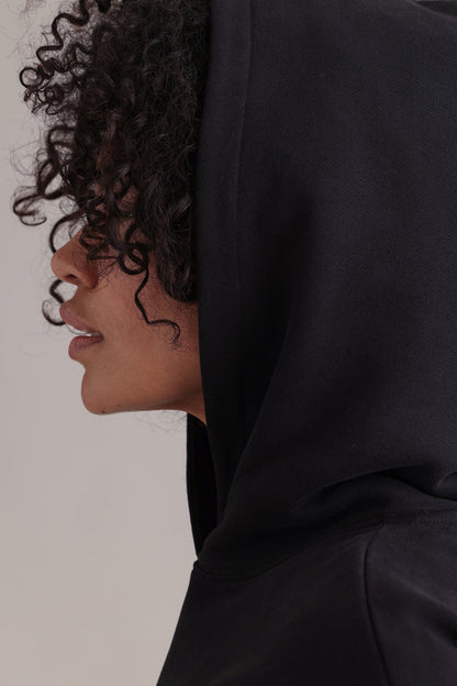 Hoodie Moon Black