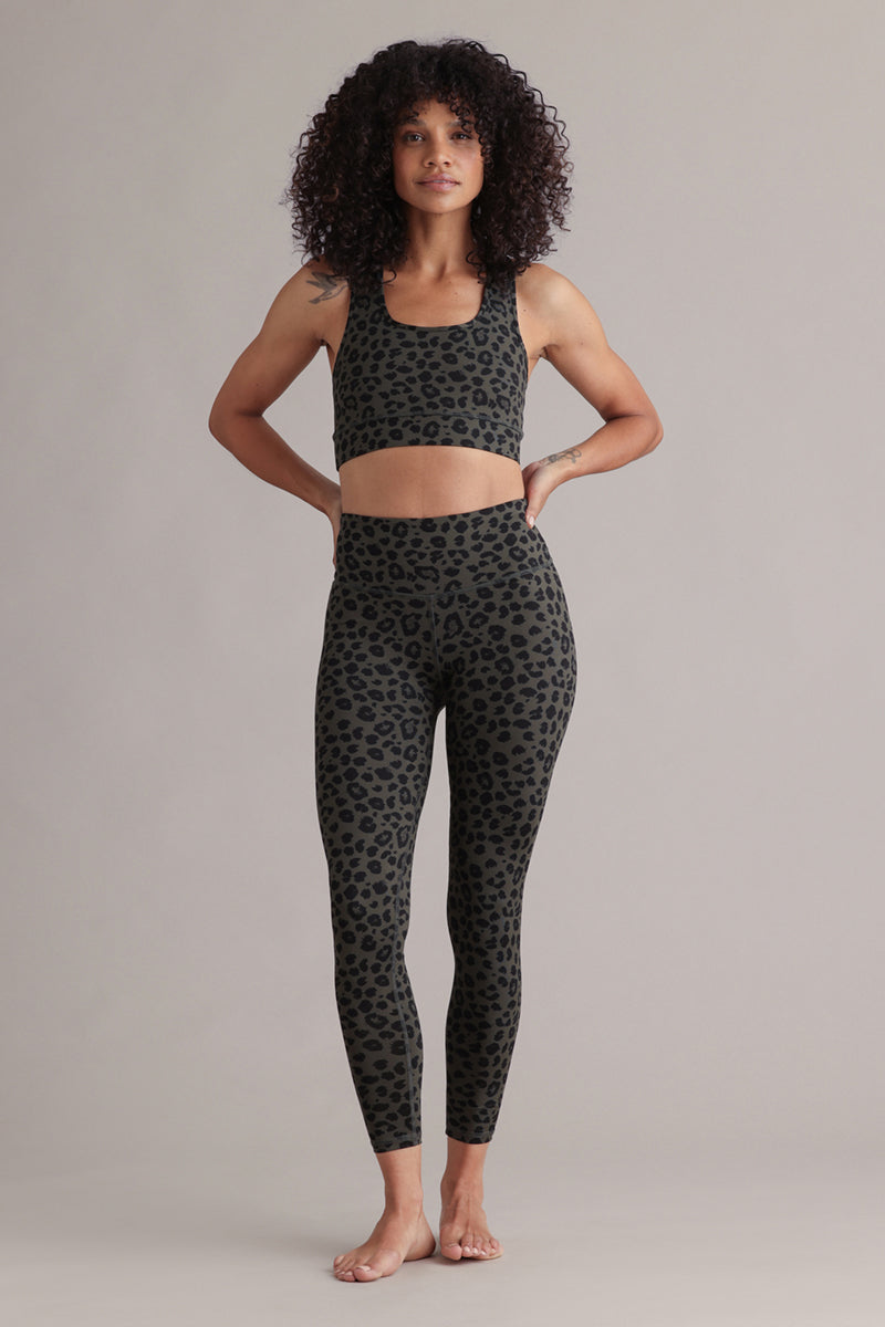 Cropped Leggings Leo Forest