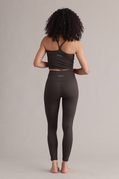 Cropped High-Waist Leggings Always Dressed Forest Night