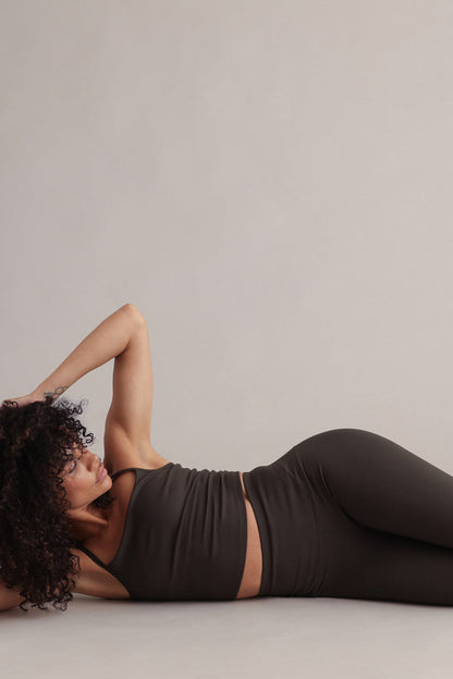 Cropped High-Waist Leggings Always Dressed Forest Night