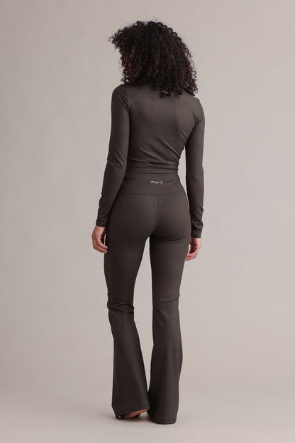 Longsleeve Cropped Always Dressed Forest Night