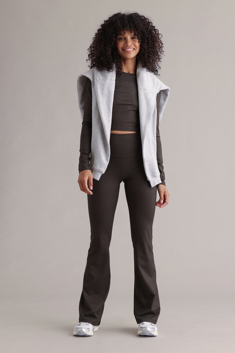 Longsleeve Cropped Always Dressed Forest Night