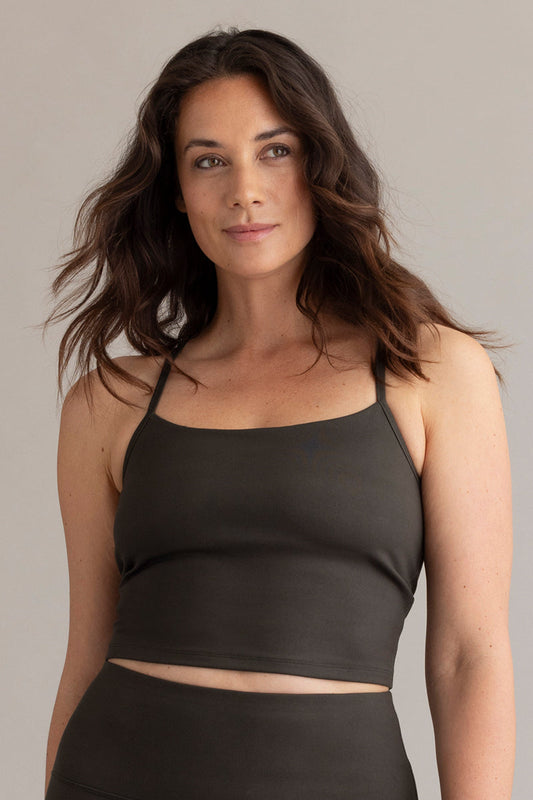 Longline Bustier Always Dressed Forest Night
