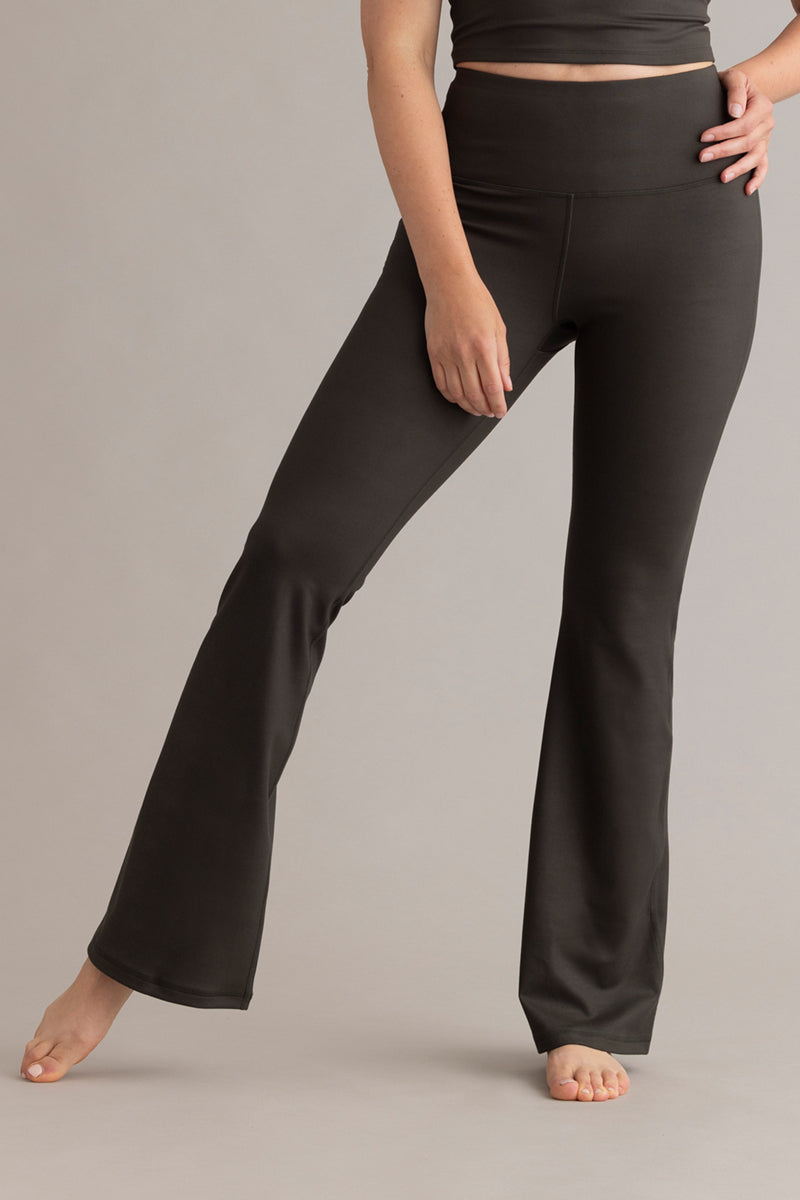 High-Waist Leggings Flared Always Dressed Forest Night