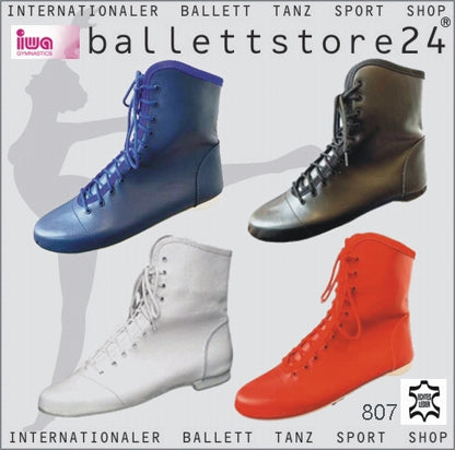 IWA 807G Gummisohle Gardestiefel Tanzstiefel