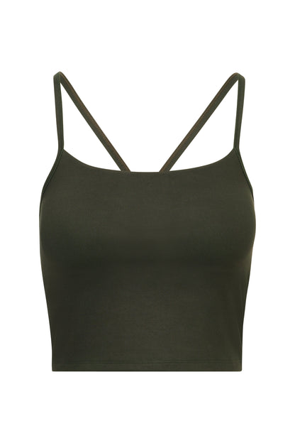 Longline Bustier Always Dressed Forest Night