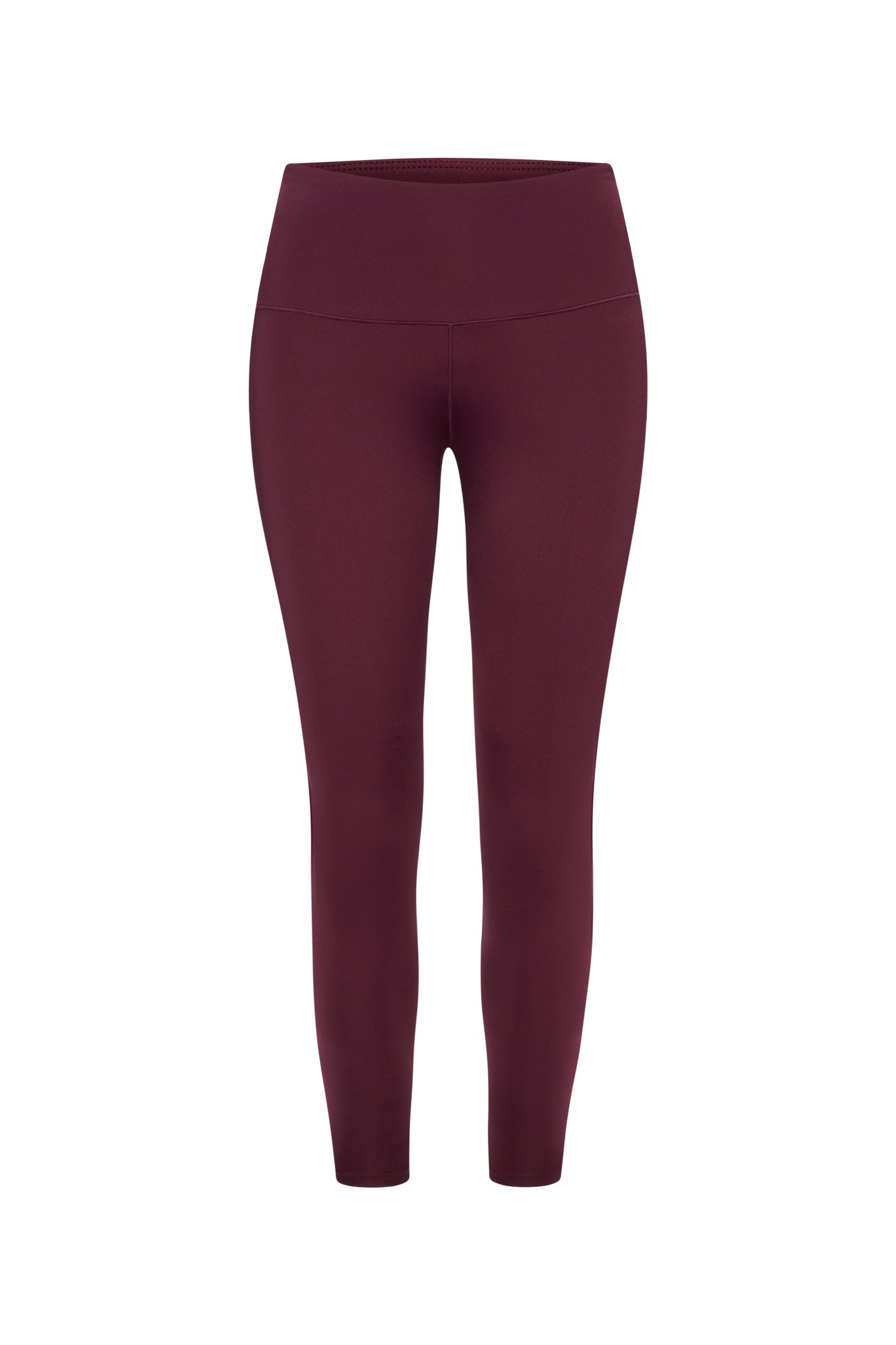 Cropped High-Waist Leggings Always Dressed Italian Plum