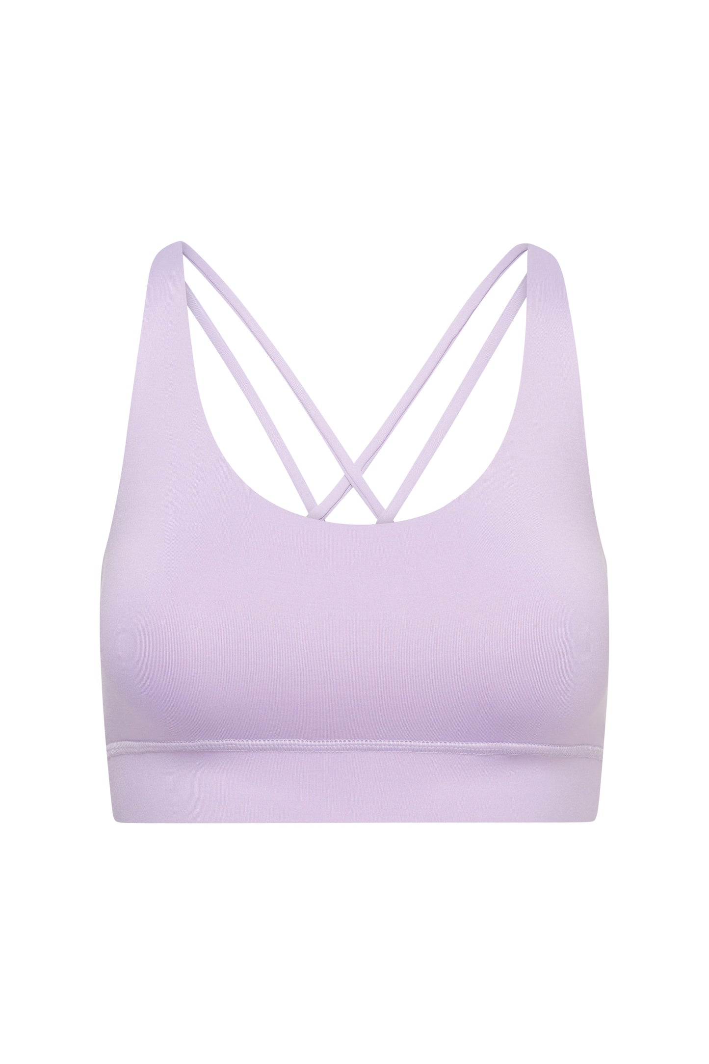 Criss-Cross Bra Lilac Breeze