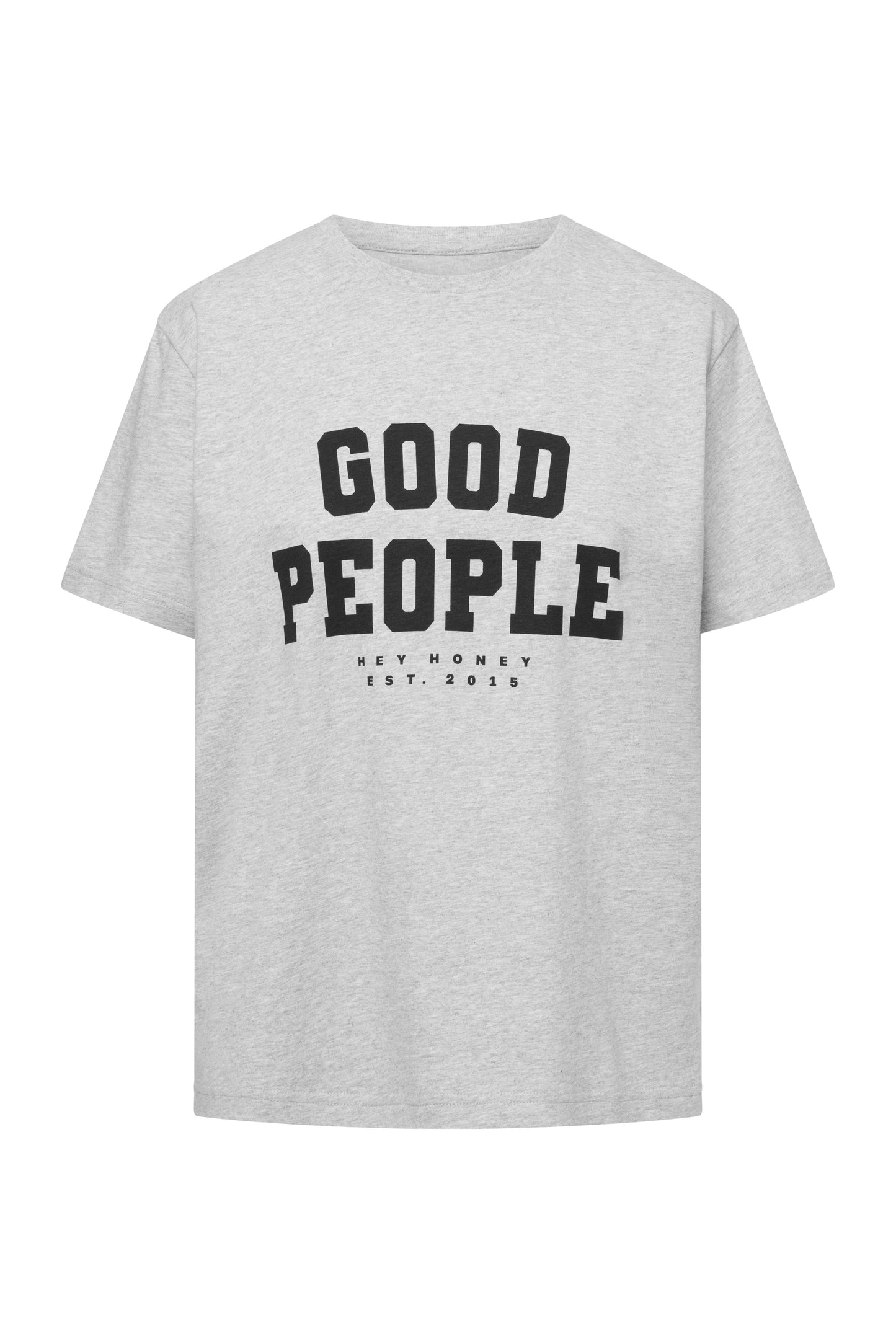 T-Shirt Good People Grey Melange