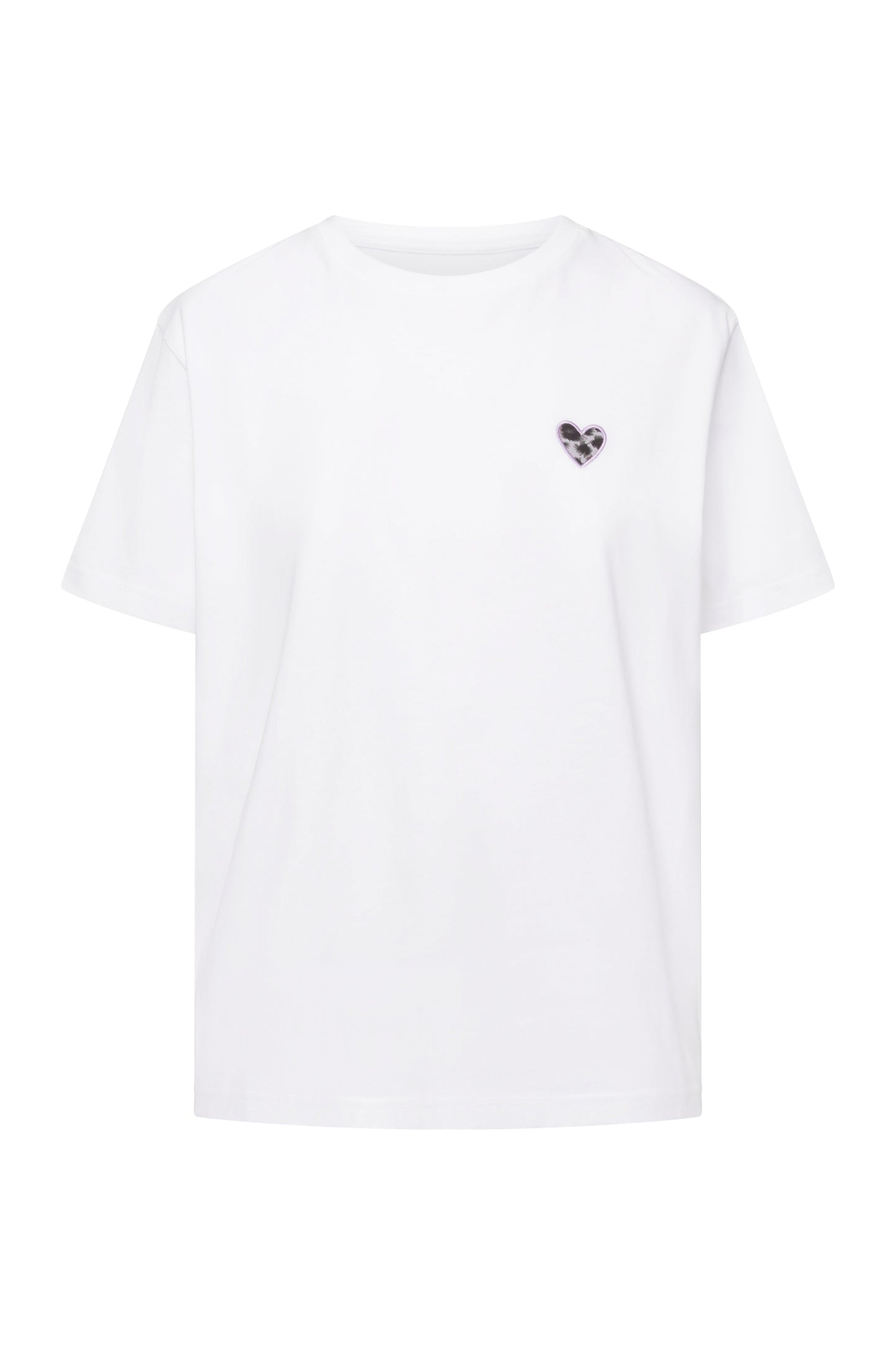 T-Shirt Leo Heart White